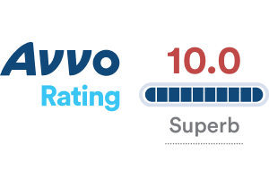 Avvo Rating 10 Superb - Badge