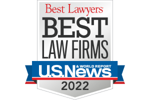 Best Lawyers / Best Law Firms / U.S. News 2022 - Badge